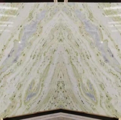 White Green Marble Big Slabs Wholesale Discount Price Selling