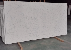 Laby White Quartz Artificial Stones Big Slabs Kitchen Countertops Best Choice