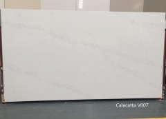 Calacatta Quartz Big Slabs White Quartz Kitchen Countertops Supplier