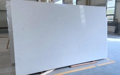 Engineered Quartz Countertops Big Slabs White Color Wholesale