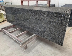 Sea Blue Granite Polished Small Slabs For Countertops