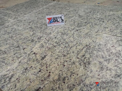 Giallo Santa Cecilia Granite Tiles Slabs Polished For Wall Cladding Project