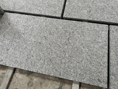 Steel Grey Granite Flamed Wall Cladding Tiles