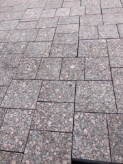 Karelia Red Granite Flamed Outdoor Tiles Paving Curbstone