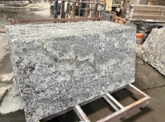 Alaska White Granite Countertops Polished Edge Wholesale From China