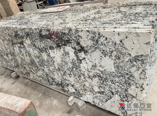 Alaska White Granite Countertops Polished Edge Wholesale From China
