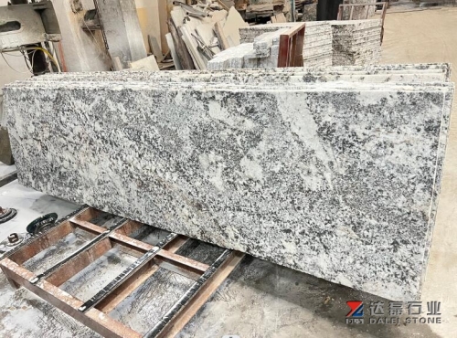Alaska White Granite Countertops Polished Edge Wholesale From China