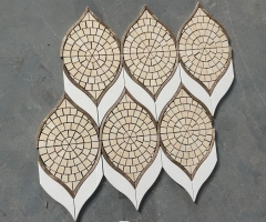 Marble Mosaic Tiles White Marble Brown Marble Beige Marble