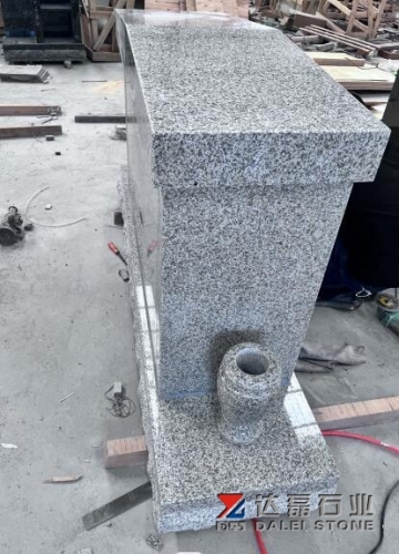 Grey Granite Columbarium Monuments Design