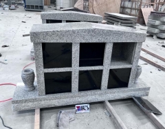 Grey Granite Columbarium Monuments Design