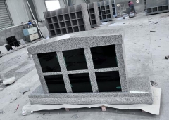 Grey Granite Columbarium Monuments Design