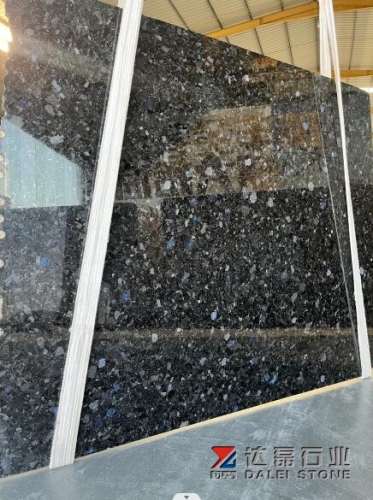 Volga Blue Labradorite Granite Slabs Kitchen Countertops