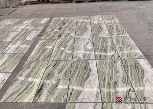 Green Jade Marble Tiles 1cm Marble Tiles Polished Green