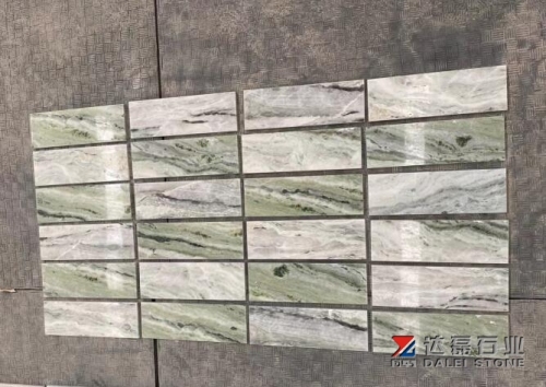 Green Jade Marble Tiles 1cm Marble Tiles Polished Green