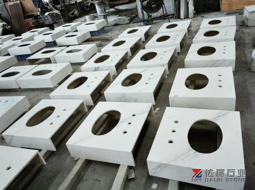 Statuario Bianco Mable Vanity Countertops
