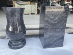 Bahama Blue Vase Wholesale Factory Producing Tombstone