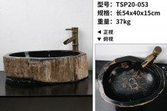 Wholesale Wooden Stone Basin Manufacture