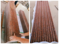 Red Granite G562 Steps Risers Polished