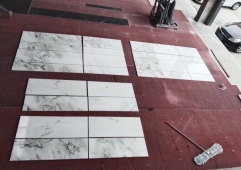 China White Marble Tiles Polished Floor Tiles