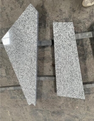 White Granites Steps Special Design Risers Tiles