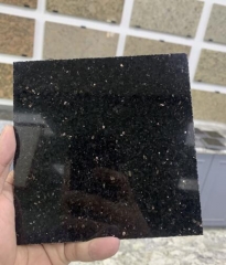 Black Galaxy Granite Small Slabs Polished