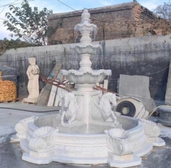 White Marble Fountain Instocking