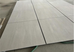 Gower Grey Travertine Polished Honed Custom Cutting