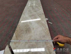 Victoria Falls Yellow White Marble Kitchen Countertops