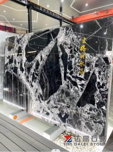 Bulgari Black Slabs Luxury Stone Quartzite