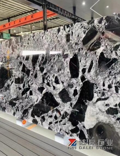Bulgari Black Slabs Luxury Stone Quartzite
