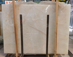Crystal White Onyx Big Slabs With Competitive Price