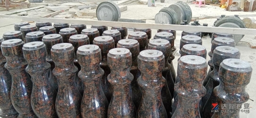 Tan Brown Granite Baluster For Projects