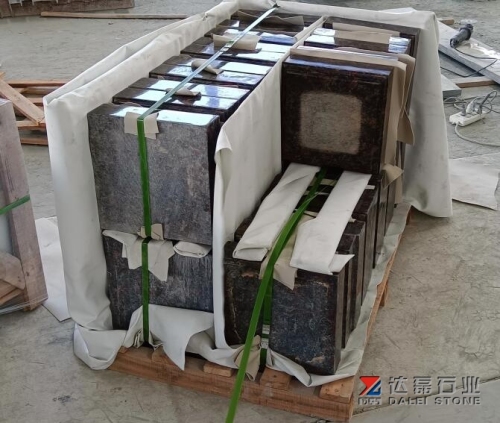 Tan Brown GRanite Balustrade King Post