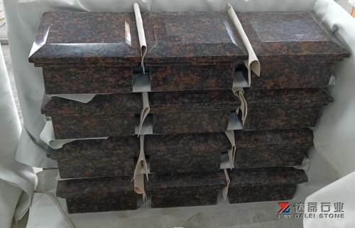 Tan Brown GRanite Balustrade King Post