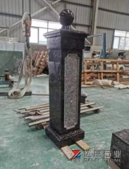 Tan Brown GRanite Balustrade King Post