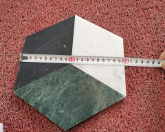 Carrara White Nero Marquina Indian Green Marble Match Together