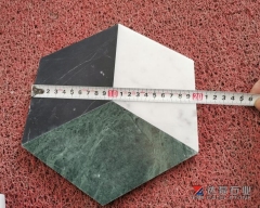 Carrara White Nero Marquina Indian Green Marble Match Together