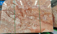 Calacatta Red Marble Big Slabs Wholesale From Dalei Stone Warehouse