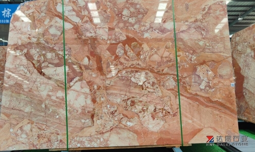 Calacatta Red Marble Big Slabs Wholesale From Dalei Stone Warehouse