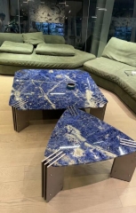 Natural Stone Bolivian Blue Coffee Table