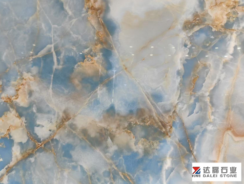 Natural Onxy Blue Onyx Big Slabs Wholesal