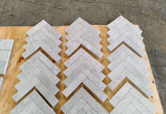 Moonlight Grey Marble Tumble and Ace Wash Brush finsih way