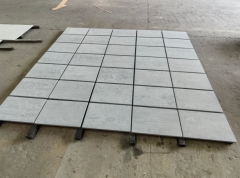 Moonlight Grey Marble Ace Wash and Brush Tumble Tiles