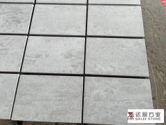 Moonlight Grey Marble Ace Wash and Brush Tumble Tiles