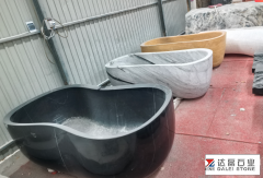Nero Marquina Panda WHite Marble Travertine Bathtub Natural