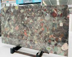 Green Colorful Granite Marble Stone Artist Special Surface Looks