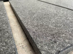 Angla Black Flamed Brush Paving Stones Tiles