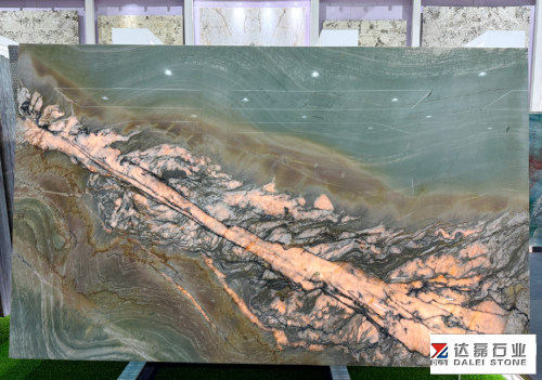 Blue Crystal Natural Quartzite Stone Brazil Kitchen Countertops