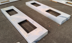 Blue Crystal Natural Quartzite Stone Brazil Kitchen Countertops