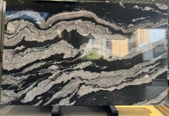 Cosmic Black Granite Big Slabs Dalei Stone Good Price